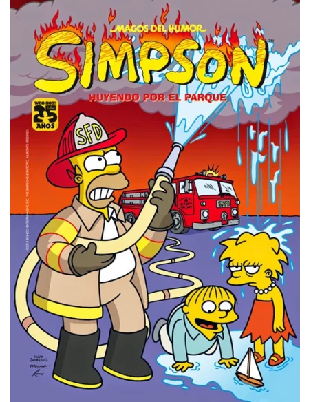 es::Magos del humor Simpson 42. Huyendo por el parque