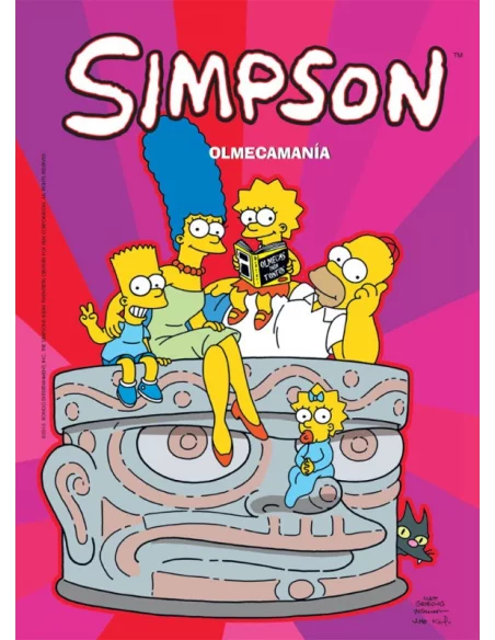 es::Magos del humor Simpson 47. Olmecamanía