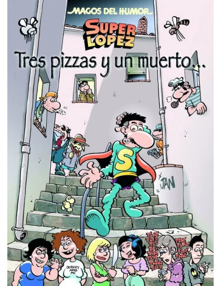 es::Magos del humor 168: Tres pizzas y un muerto (SuperLopez)