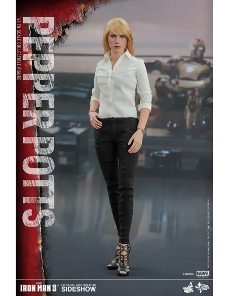 es::Iron Man 3 Figura 1/6 Pepper Pots Hot Toys 28 cm