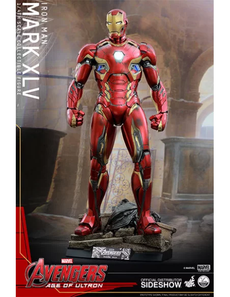es::Vengadores La Era de Ultrón Figura QS Series 1/4 Iron Man Mark XLV Hot Toys