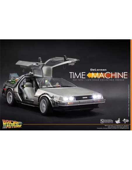 es::Regreso al Futuro Figura 1/6 DeLorean Time Machine Hot Toys