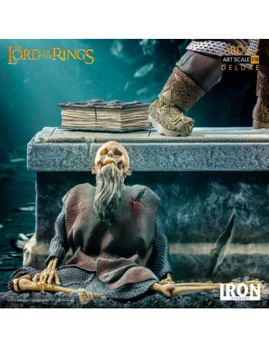 es::El Señor de los Anillos Estatua 1/10 Deluxe BDS Art Scale Gimli 21 cm