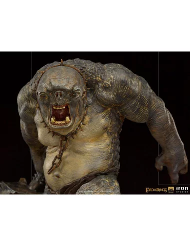 es::El Señor de los Anillos Estatua 1/10 Deluxe BDS Art Scale Cave Troll 46 cm