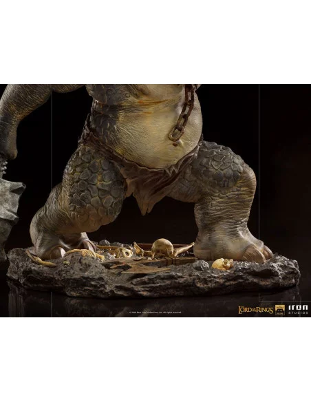 es::El Señor de los Anillos Estatua 1/10 Deluxe BDS Art Scale Cave Troll 46 cm
