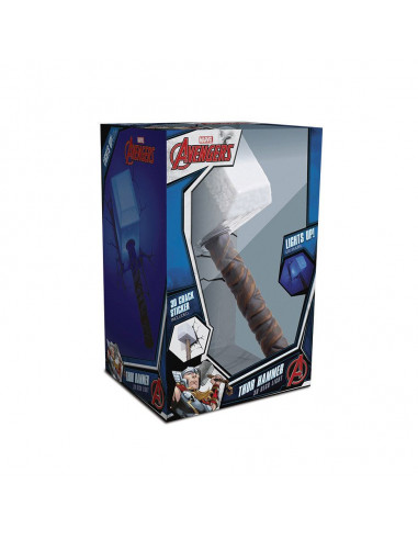 Marvel Lámpara 3D LED Thor Hammer