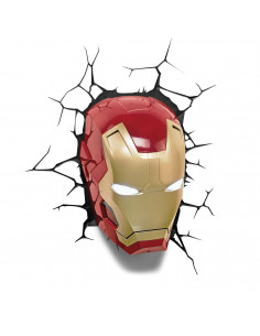 Marvel Lámpara 3D LED Iron Man
