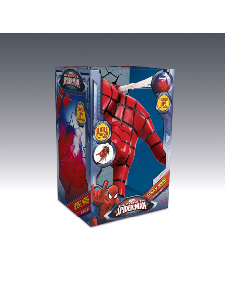 Ultimate Spider-Man Lámpara 3D LED Spider-Man Hand