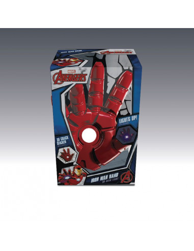 Vengadores Lámpara 3D LED Iron Man Hand