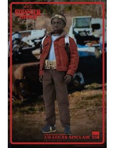 Stranger Things Figura 1/6 Lucas Sinclair 23 cm