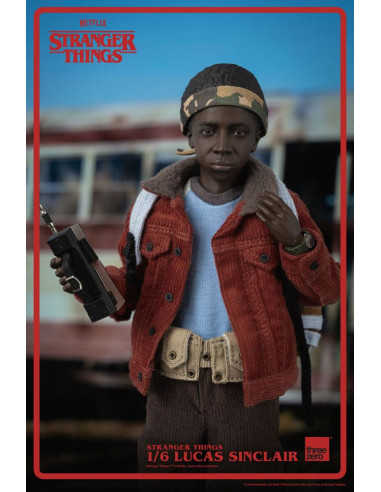 Stranger Things Figura 1/6 Lucas Sinclair 23 cm