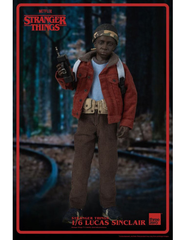 Stranger Things Figura 1/6 Lucas Sinclair 23 cm