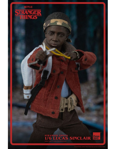 Stranger Things Figura 1/6 Lucas Sinclair 23 cm
