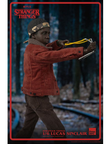 Stranger Things Figura 1/6 Lucas Sinclair 23 cm