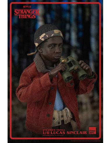 Stranger Things Figura 1/6 Lucas Sinclair 23 cm