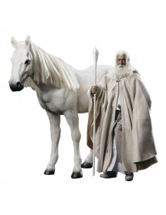 El Señor de los Anillos Figura The Crown Series 1/6 Gandalf el Blanco 30 cm