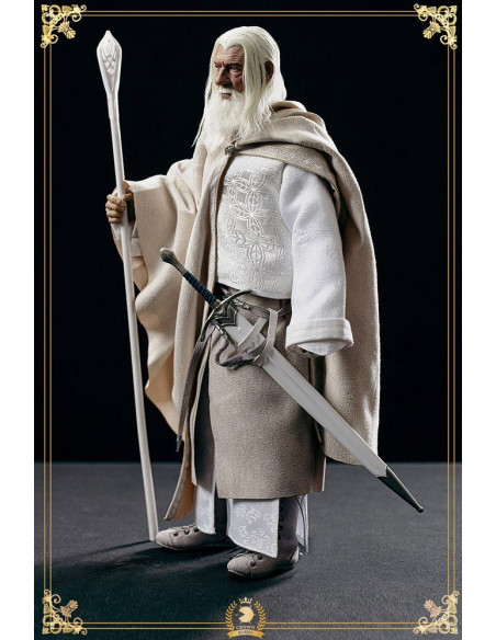 El Señor de los Anillos Figura The Crown Series 1/6 Gandalf el Blanco 30 cm