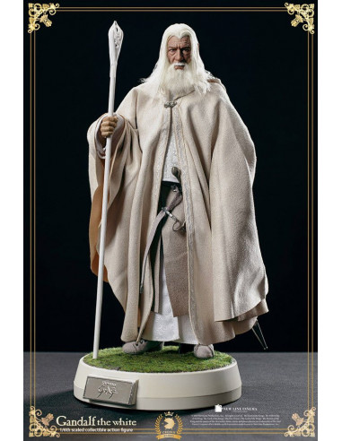 El Señor de los Anillos Figura The Crown Series 1/6 Gandalf el Blanco 30 cm