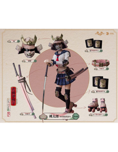 Girl Crush Figura 1/6 Kibitsu Momoko 30 cm