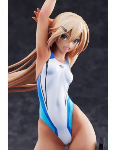 Arms Note Estatua PVC 1/7 Kouhai-chan of the Swim Club Blue Line Swimsuit Ver. 29 cm