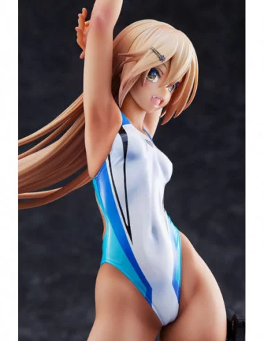 Arms Note Estatua PVC 1/7 Kouhai-chan of the Swim Club Blue Line Swimsuit Ver. 29 cm