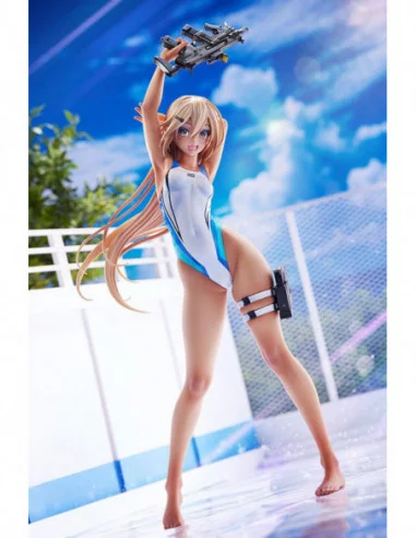 Arms Note Estatua PVC 1/7 Kouhai-chan of the Swim Club Blue Line Swimsuit Ver. 29 cm