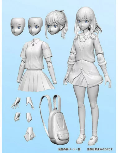 SSSS.Gridman Maqueta Plastic Model Kit Rikka Takarada 15 cm