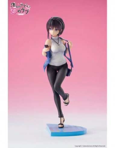 OshiRabu: Waifus Over Husbandos Estatua 1/7 Akuru Hayahoshi 23 cm