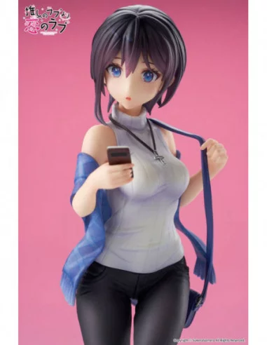 OshiRabu: Waifus Over Husbandos Estatua 1/7 Akuru Hayahoshi 23 cm