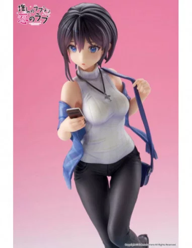 OshiRabu: Waifus Over Husbandos Estatua 1/7 Akuru Hayahoshi 23 cm