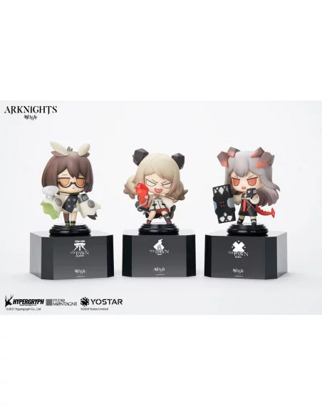 Arknights Estatuas PVC Deformed Vol. 2 Set Box 12 cm