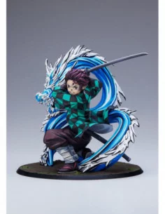 Demon Slayer: Kimetsu no Yaiba Estatua 1/8 Tanjiro Kamado Total Concentration Paint Ver. 19 cm 2