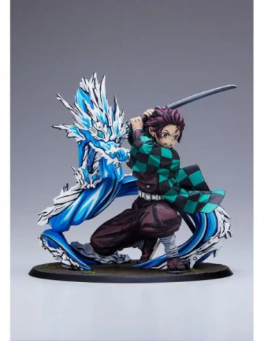 Demon Slayer: Kimetsu no Yaiba Estatua 1/8 Tanjiro Kamado Total Concentration Paint Ver. 19 cm