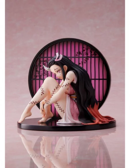 Demon Slayer: Kimetsu no Yaiba Estatua 1/8 Entertainment District Arc Nezuko Kamado (Demon Form Advancing Version) 12 cm