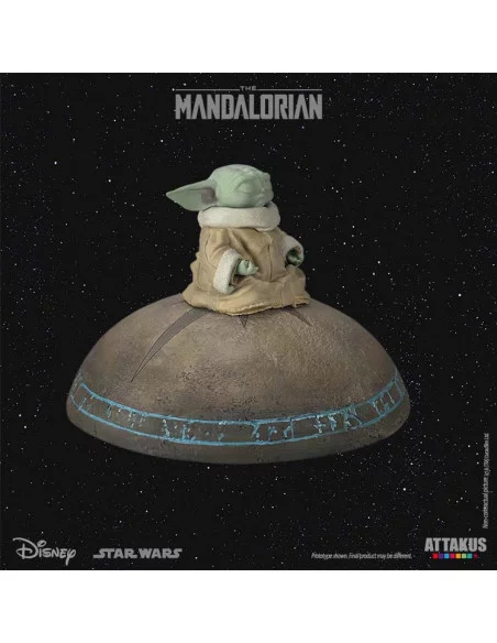 Star Wars: The Mandalorian Classic Collection Estatua 1/5 Grogu Summoning the Force 13 cm