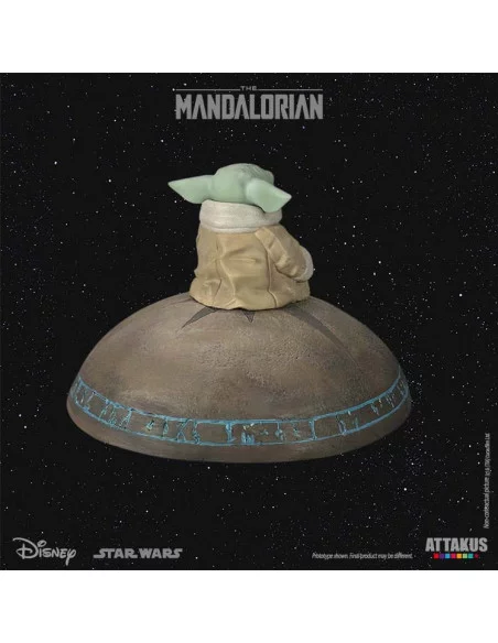 Star Wars: The Mandalorian Classic Collection Estatua 1/5 Grogu Summoning the Force 13 cm