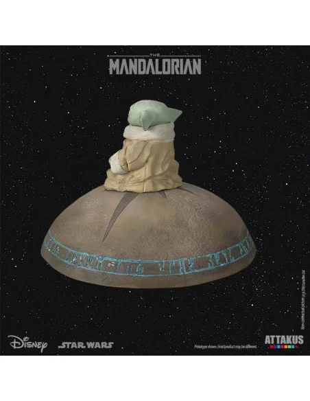 Star Wars: The Mandalorian Classic Collection Estatua 1/5 Grogu Summoning the Force 13 cm