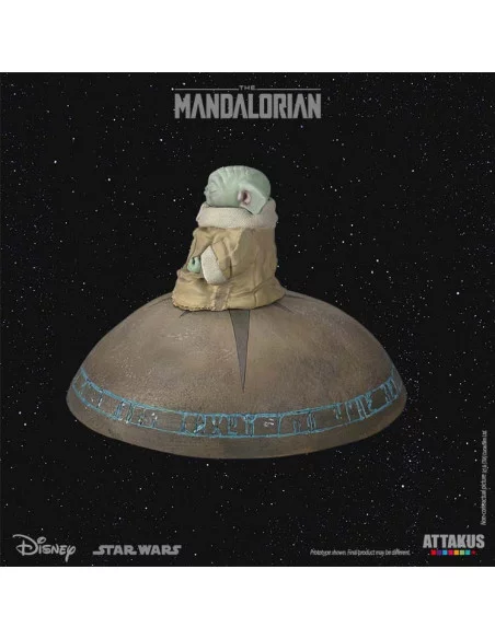 Star Wars: The Mandalorian Classic Collection Estatua 1/5 Grogu Summoning the Force 13 cm