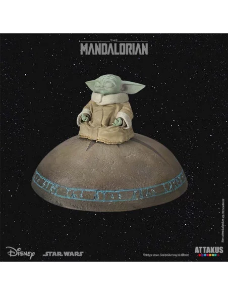 Star Wars: The Mandalorian Classic Collection Estatua 1/5 Grogu Summoning the Force 13 cm