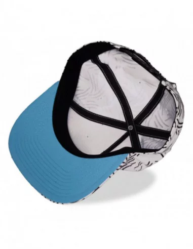 Pokemon Gorra Snapback Pokeball blanco