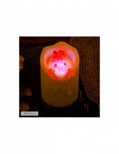 El castillo ambulante Lámpara Illuminated Calcifer & candle 13 cm