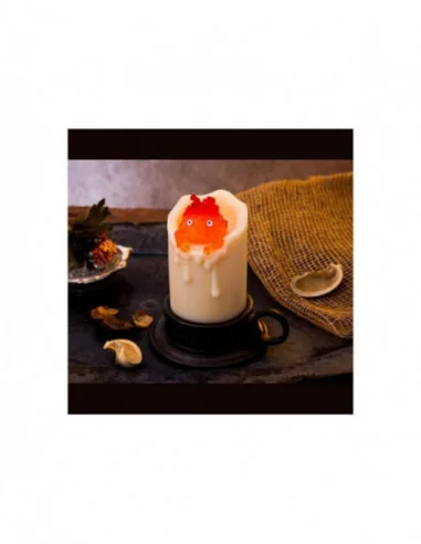 El castillo ambulante Lámpara Illuminated Calcifer & candle 13 cm