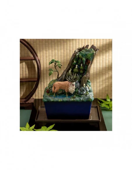 La princesa Mononoke Estatua Magnet Water Garden Mysterious Forest 24 cm