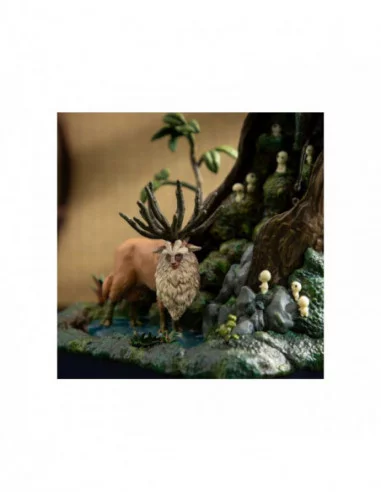 La princesa Mononoke Estatua Magnet Water Garden Mysterious Forest 24 cm