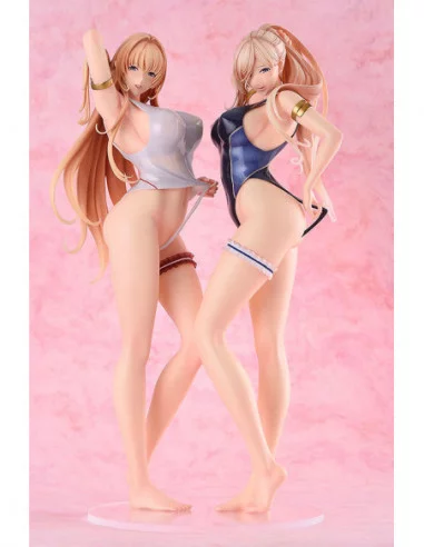 COMIC E×E 12 Estatua PVC 1/4 Mira Tsubakihara Swimsuit Ver. 42 cm