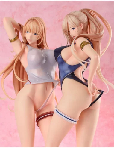 COMIC E×E 12 Estatua PVC 1/4 Mira Tsubakihara Swimsuit Ver. 42 cm