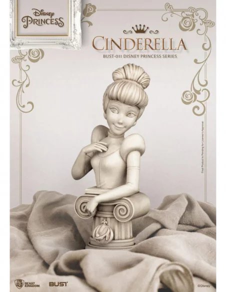 Disney Princess Series Busto PVC Cindarella 15 cm Disney Princess Series Busto PVC Cindarella 15 cm