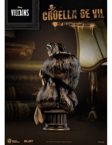 Disney Villains Series Busto PVC Cruella De Vil 16 cm