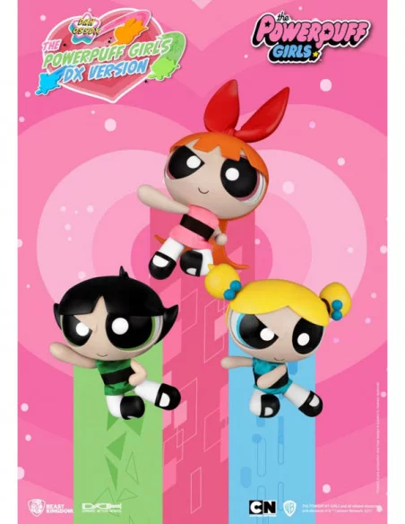 Las supernenas Figura Dynamic 8ction Heroes 1/9 Blossom, Bubbles & Buttercup Deluxe 14 cm