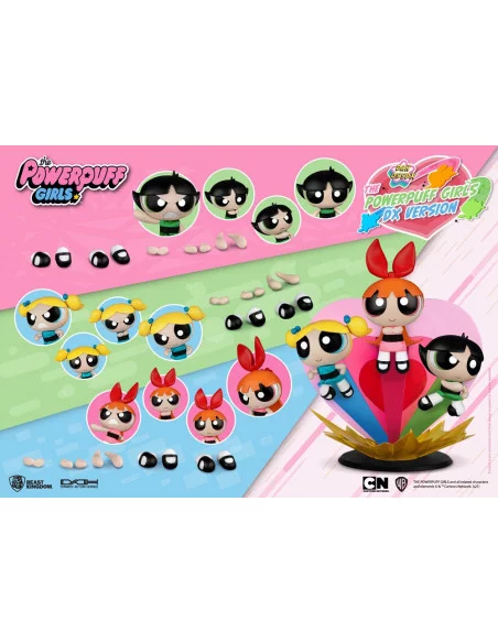 Las supernenas Figura Dynamic 8ction Heroes 1/9 Blossom, Bubbles & Buttercup Deluxe 14 cm